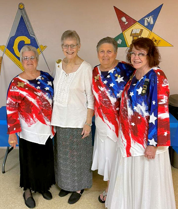 Brinda Thomas Raney, Omaha; Charlene Granberry, Linden; Kathy McEntire, New Boston; and Carole McGee, Pittsburgh