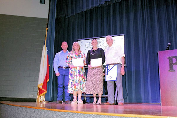 Garrett Lyons, Mason: Gillian Lum & Tonya Briggs, Lamar Medal Recipients & Jerome Elder, Mason